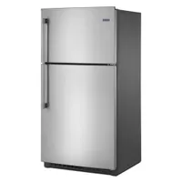 Maytag 33" 21 Cu. Ft. Top Freezer Refrigerator with LED Lighting (MRT711SMFZ) - Stainless Steel