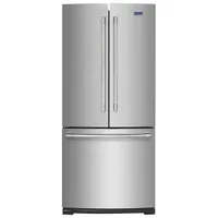 Maytag 30" 20 Cu. Ft. French Door Refrigerator with LED Lighting (MFB2055FRZ) - Stainless Steel