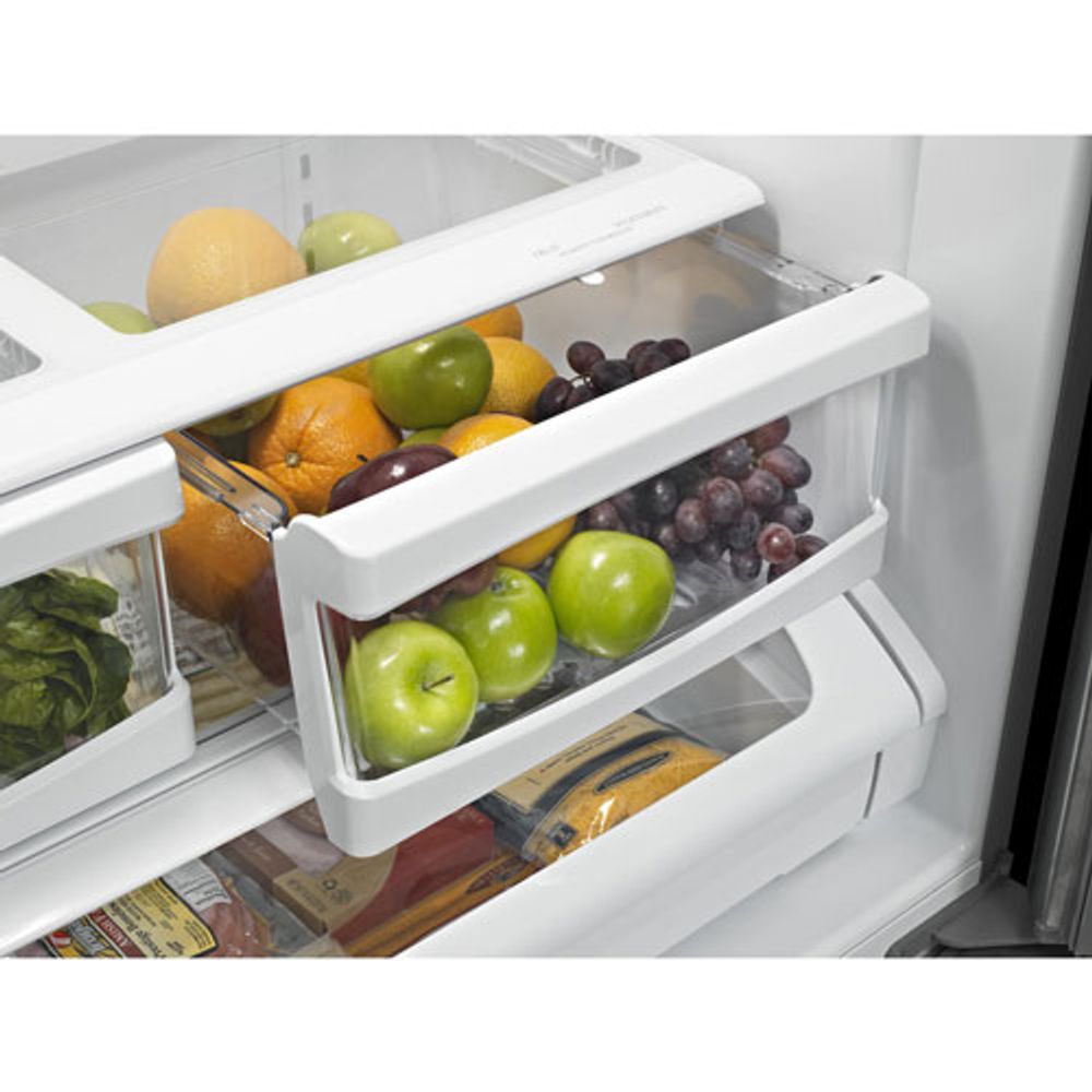 Maytag 30" 20 Cu. Ft. French Door Refrigerator with LED Lighting (MFB2055FRZ) - Stainless Steel