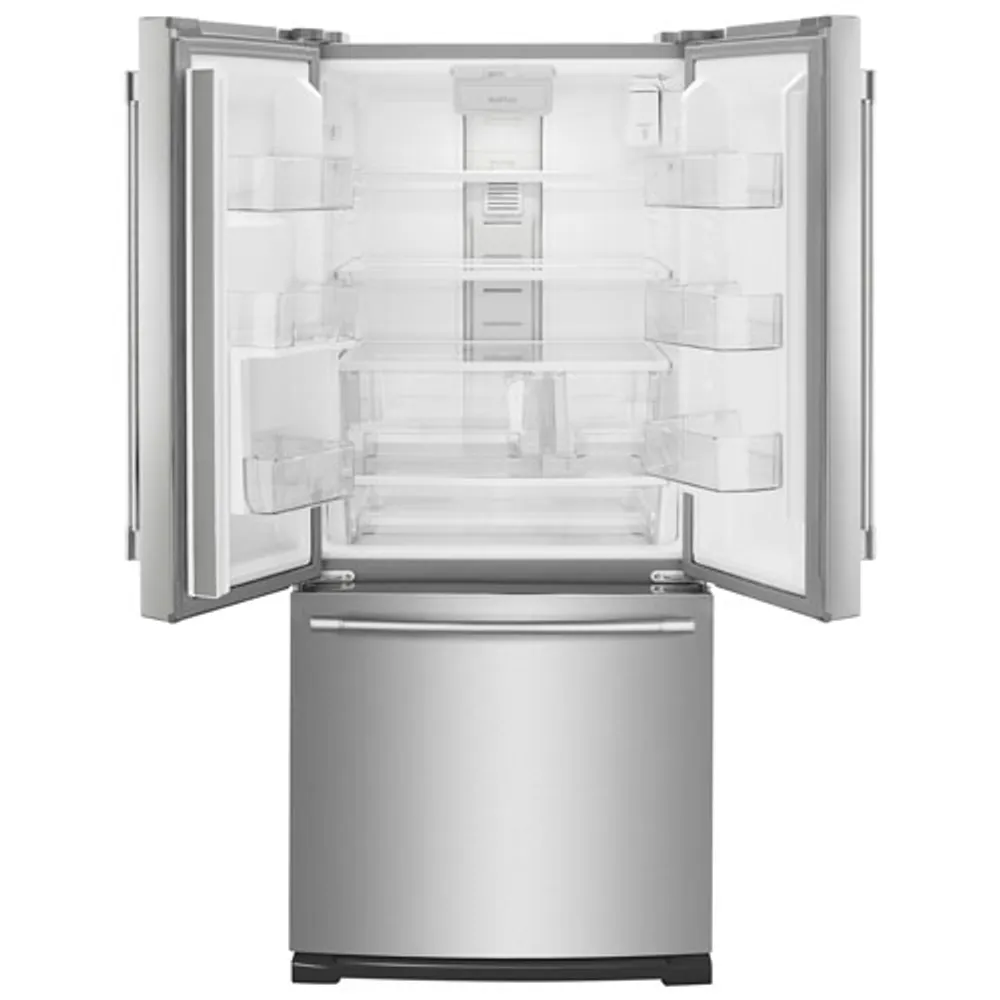 Maytag 30" 19.7 Cu. Ft. French Door Refrigerator with LED Lighting (MFW2055FRZ) - Stainless Steel