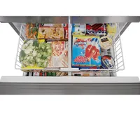 Maytag 36" 25 Cu. Ft. French Door Refrigerator with LED Lighting (MFI2570FEZ) - Stainless Steel