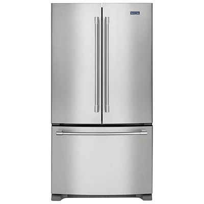 Maytag 36" 20 Cu. Ft. Counter-Depth French Door Refrigerator (MFC2062FEZ) - Stainless Steel