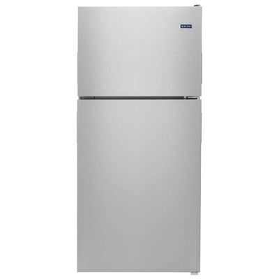 Maytag 30" 18 Cu. Ft. Top Freezer Refrigerator with LED Lighting (MRT118FFFZ) - Stainless Steel