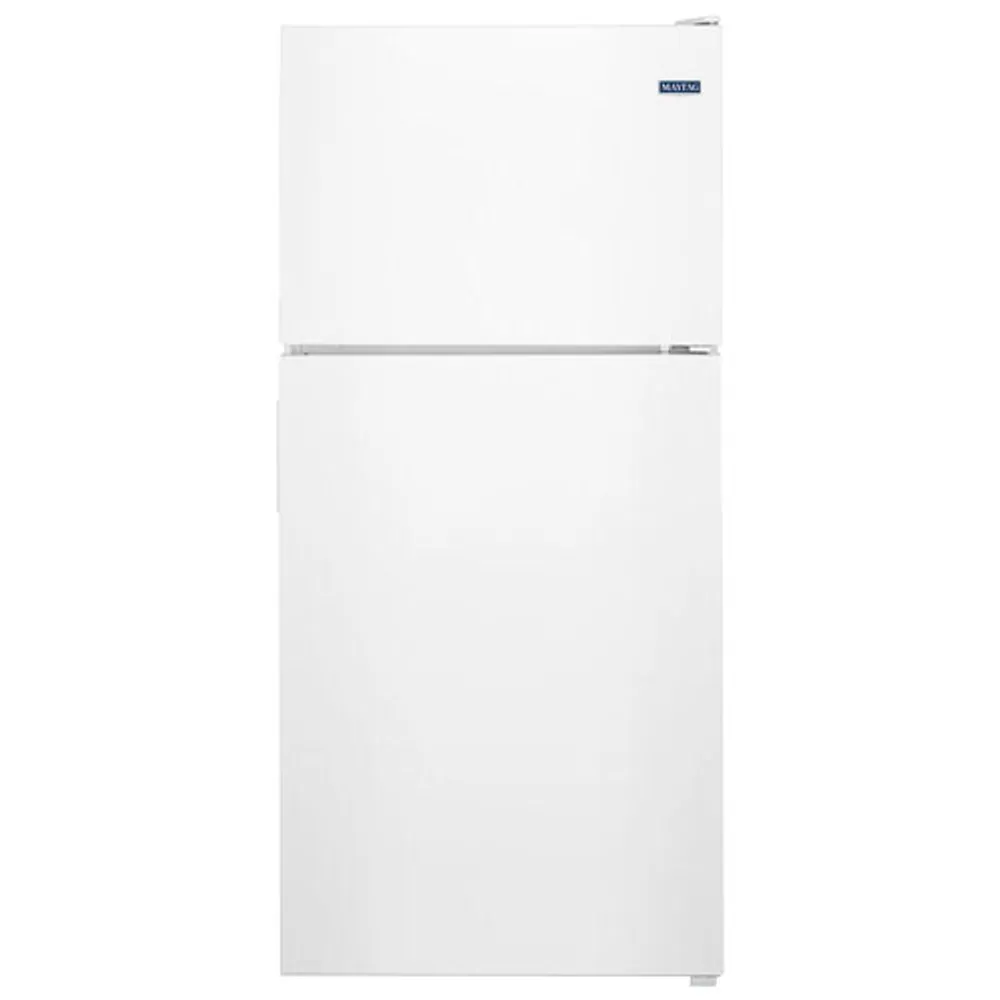 Maytag 33" 21 Cu. Ft. Top Freezer Refrigerator with LED Lighting (MRT311FFFH) - White