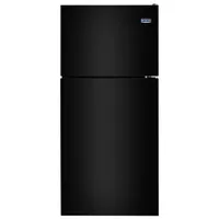 Maytag 33" 21 Cu. Ft. Top Freezer Refrigerator with LED Lighting (MRT311FFFE) - Black