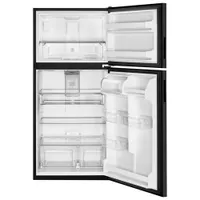 Maytag 33" 21 Cu. Ft. Top Freezer Refrigerator with LED Lighting (MRT311FFFE) - Black