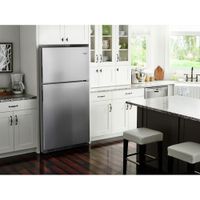 Maytag 33" 21 Cu. Ft. Top Freezer Refrigerator with LED Lighting (MRT311FFFZ) - Stainless Steel