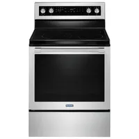 Maytag 30" 6.4 Cu. Ft. True Convection 5-Element Electric Range (YMER8800FZ) - Stainless Steel