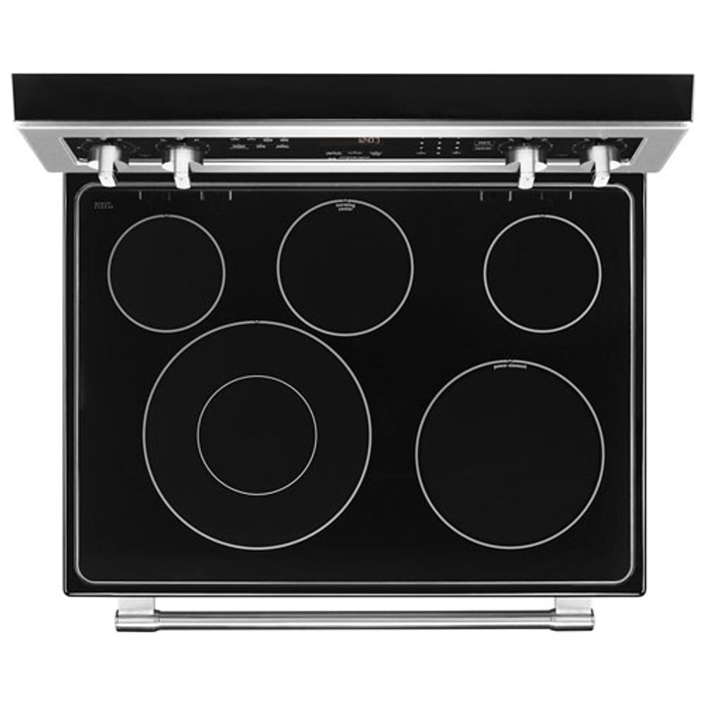 Maytag 30" 6.4 Cu. Ft. True Convection 5-Element Electric Range (YMER8800FZ) - Stainless Steel