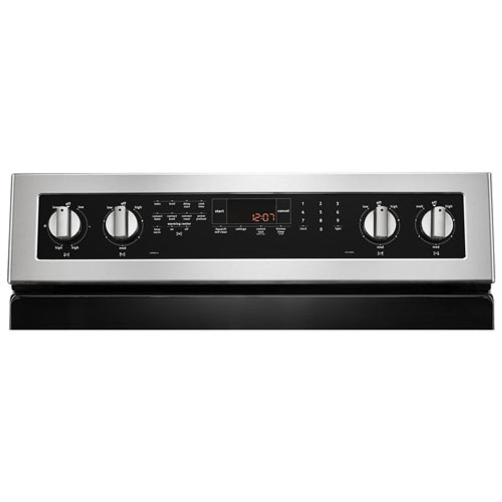 Maytag 30" 6.4 Cu. Ft. True Convection 5-Element Electric Range (YMER8800FZ) - Stainless Steel