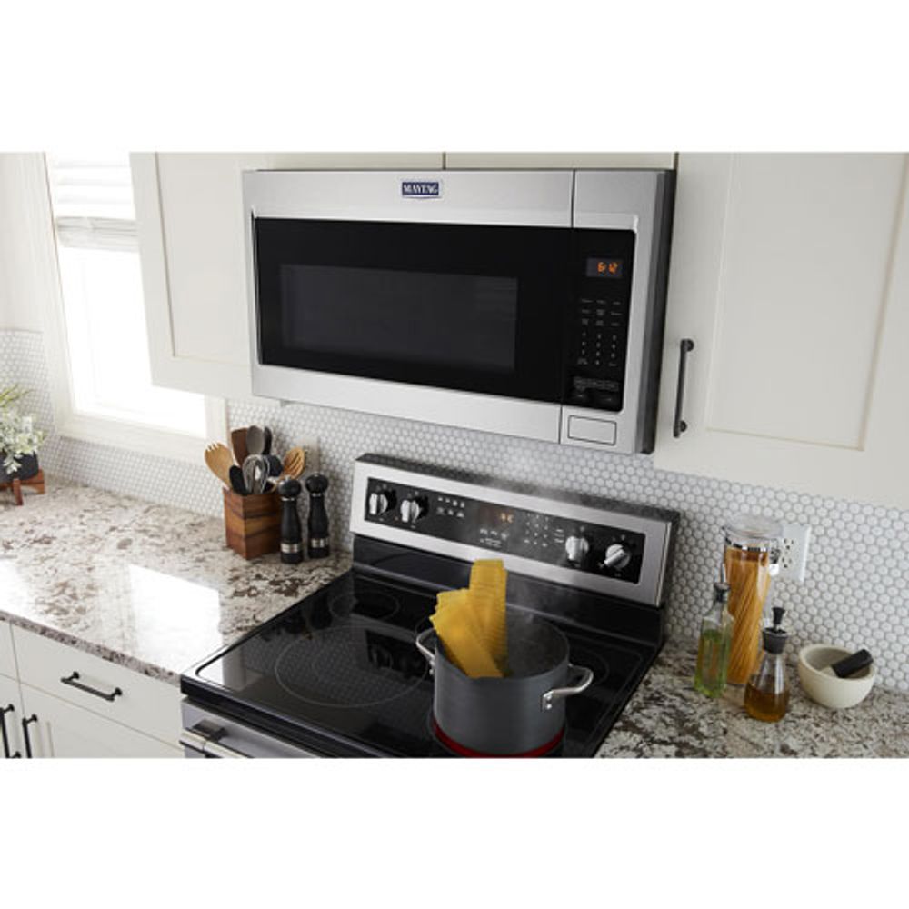 Maytag 30" 6.4 Cu. Ft. True Convection 5-Element Electric Range (YMER8800FZ) - Stainless Steel