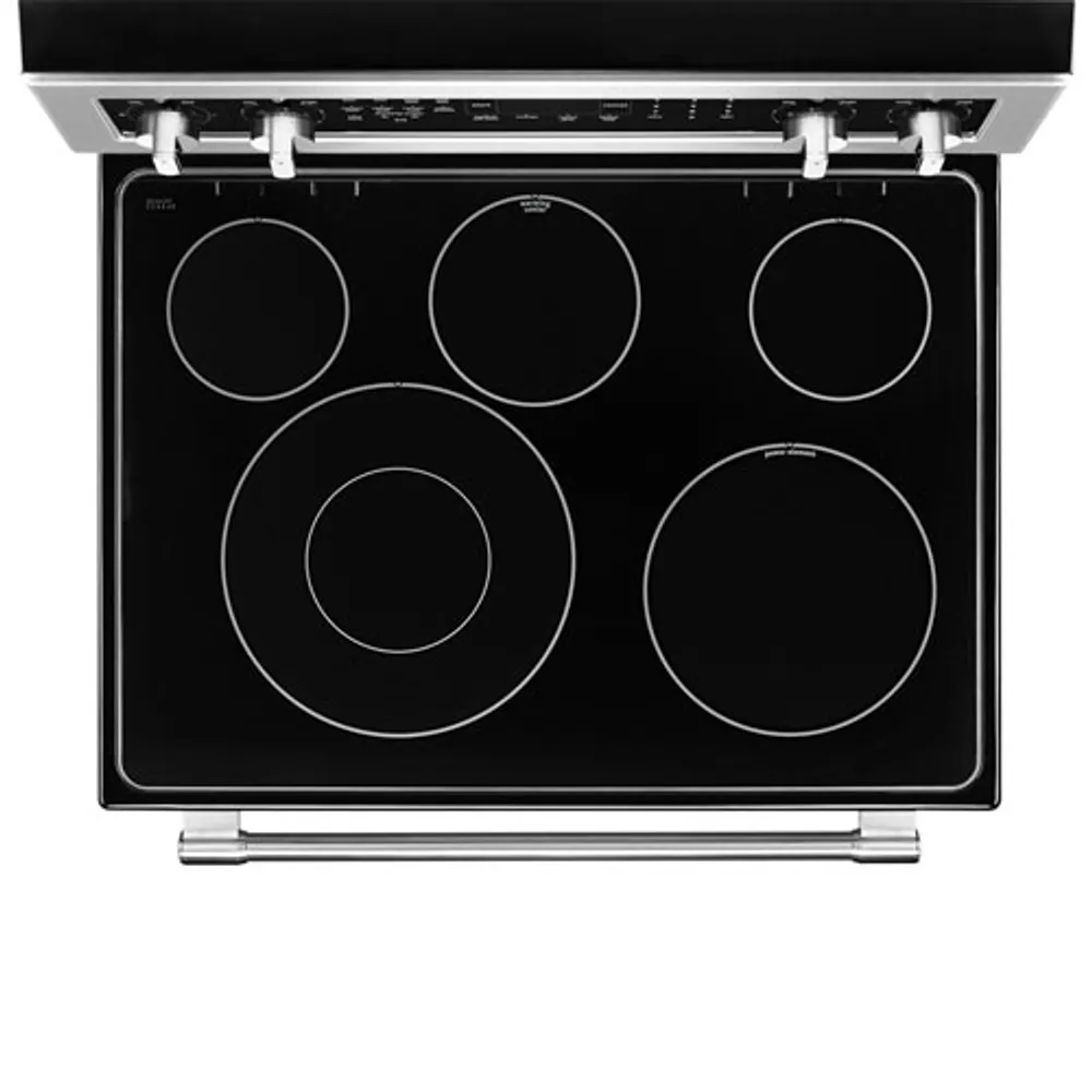 Maytag 30" 6.4 Cu. Ft. True Convection 5-Element Electric Range (YMER8800FZ) - Stainless Steel