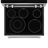 Maytag 30" 6.4 Cu. Ft. True Convection 5-Element Electric Range (YMER8800FZ) - Stainless Steel