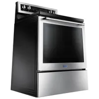 Maytag 30" 6.4 Cu. Ft. True Convection 5-Element Electric Range (YMER8800FZ) - Stainless Steel