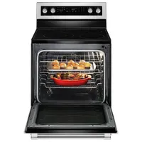 Maytag 30" 6.4 Cu. Ft. True Convection 5-Element Electric Range (YMER8800FZ) - Stainless Steel