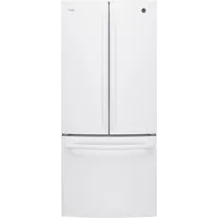 GE Profile 30" 20.8 Cu. Ft. French Door Refrigerator with Water Dispenser (PNE21NGLKWW) - White