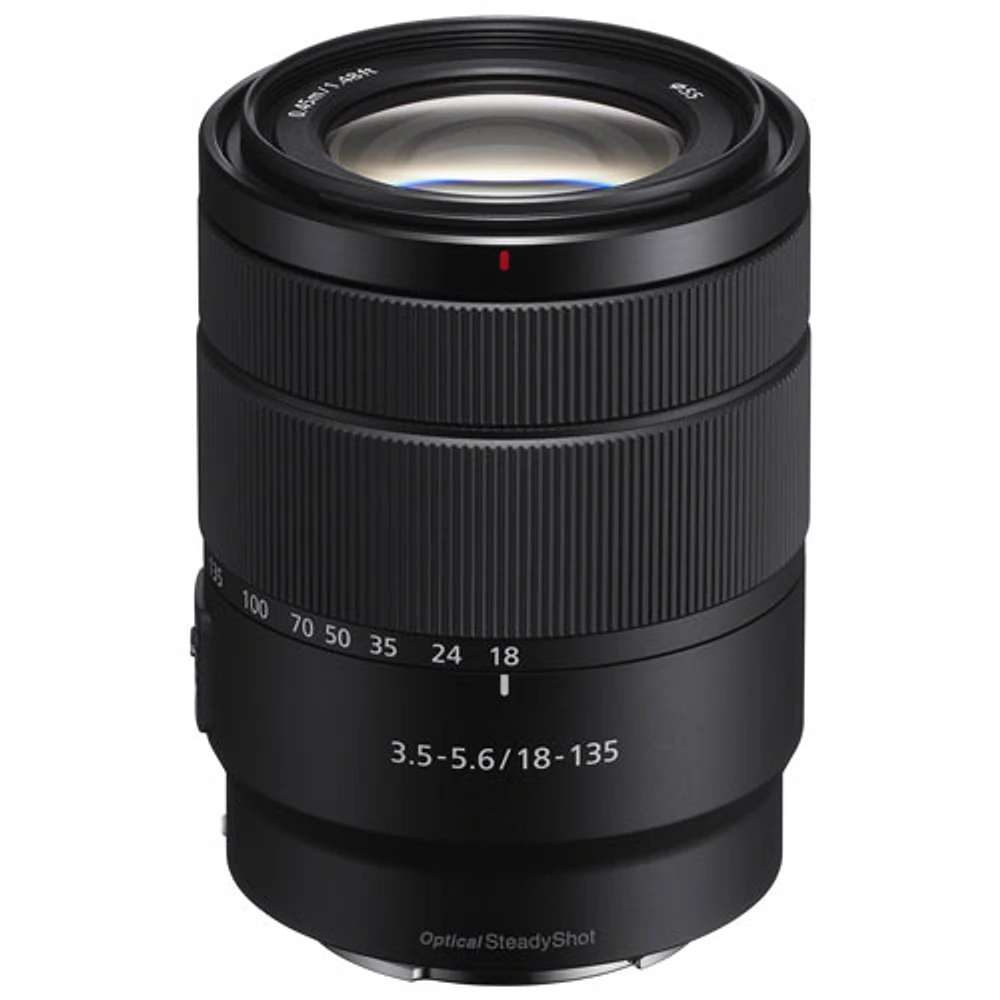 Sony E-Mount APS-C 18-135mm f/3.5-5.6 OSS Optical SteadyShot Wide Telephoto 7.5x Zoom Lens