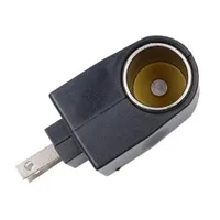 axGear AC To DC Car Cigarette Lighter Socket 100-240V Power Adapter Converter