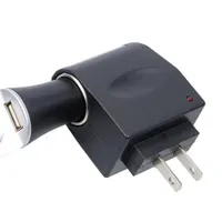 axGear AC To DC Car Cigarette Lighter Socket 100-240V Power Adapter Converter