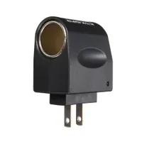 axGear AC To DC Car Cigarette Lighter Socket 100-240V Power Adapter Converter