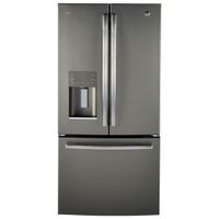 GE Profile 33" 17.5 Cu. Ft. Counter-Depth French Door Refrigerator (PYE18HMLKES) - Slate