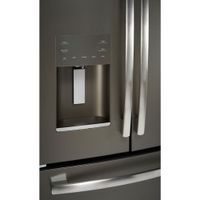 GE Profile 33" 17.5 Cu. Ft. Counter-Depth French Door Refrigerator (PYE18HMLKES) - Slate