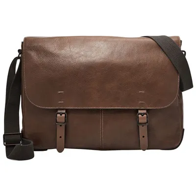 Fossil Defender Leather Messenger Bag - Cognac (MBG9338222) | Bramalea City  Centre