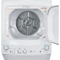 GE 4.4 Cu. Ft. Electric Washer & 5.9 Cu. Ft. Dryer Laundry Centre (GUD27ESMMWW) - White