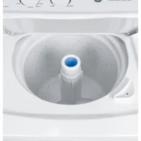 GE 4.4 Cu. Ft. Electric Washer & 5.9 Cu. Ft. Dryer Laundry Centre (GUD27ESMMWW) - White