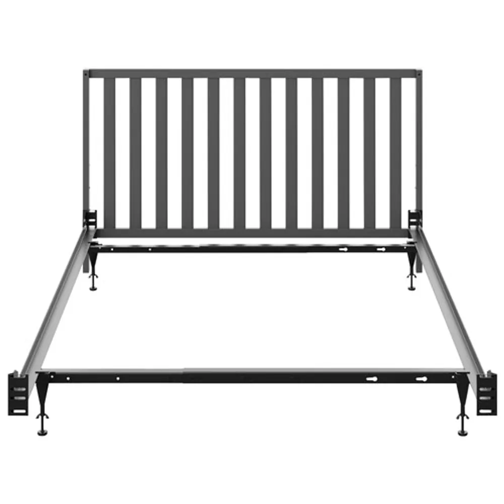 Graco Modern Crib Conversion Metal Bed Frame - Double - Black