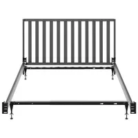 Graco Modern Crib Conversion Metal Bed Frame - Double - Black