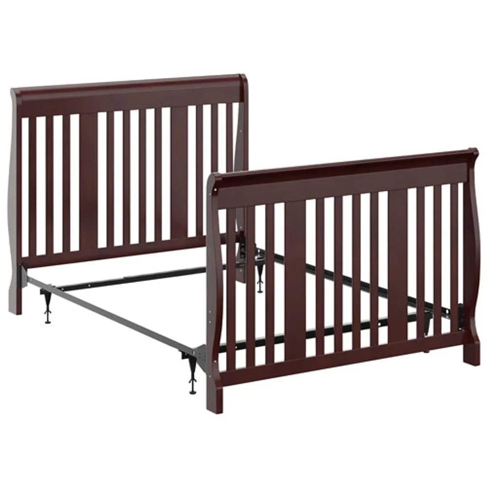 Graco Modern Crib Conversion Metal Bed Frame - Double - Black