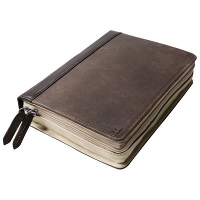Twelve South BookBook CaddySack Accessory Travel Tote Organizer - Brown