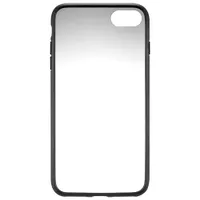 Insignia Fitted Soft Shell Case for iPhone SE (3rd/2nd Gen)/8/7 - Black/Clear - Only at Best Buy