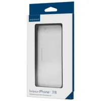Insignia Fitted Soft Shell Case for iPhone SE (3rd/2nd Gen)/8/7 - Black/Clear - Only at Best Buy