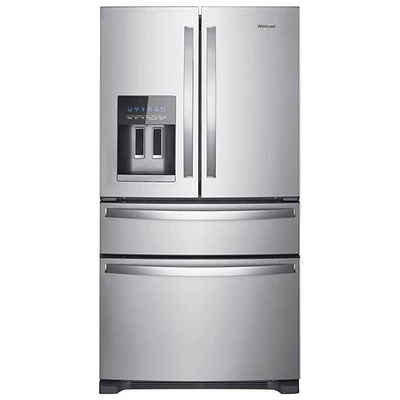 Whirlpool 36" 4-Door French Door Refrigerator (WRX735SDHZ) -Stainless Steel-Open Box-Scratch & Dent