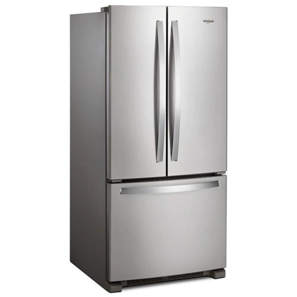 Whirlpool 33" French Door Refrigerator (WRF532SNHZ) - Stainless Steel - Open Box - Scratch & Dent