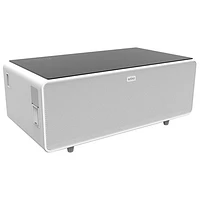 Sobro Smart Coffee Table with Refrigerated Drawer - White