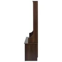 Prepac Transitional Wide 2-Cabinet Hall Tree Organizer - Espresso