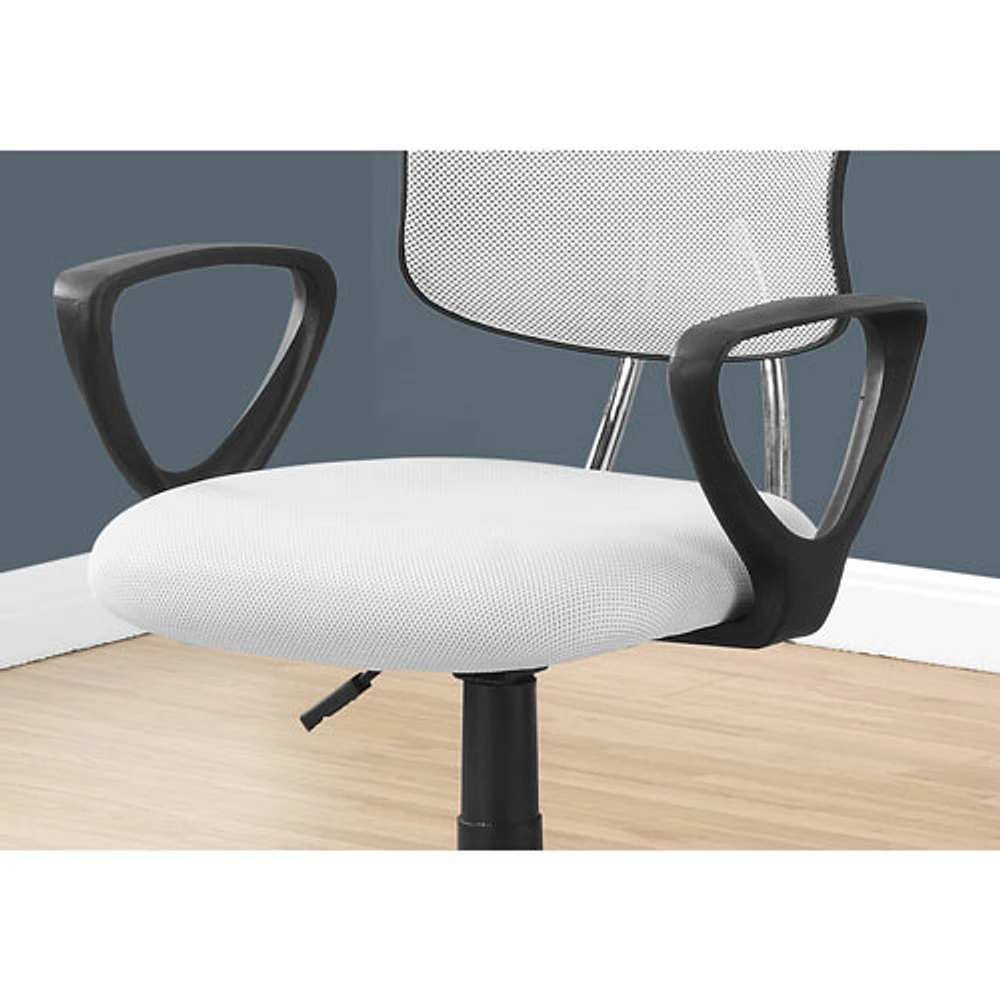 Monarch Polyester Office Chair