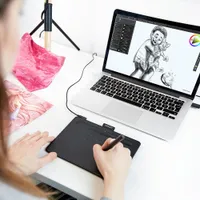 Wacom Intuos 6.0" x 3.7" Graphic Tablet with Stylus (CTL4100)