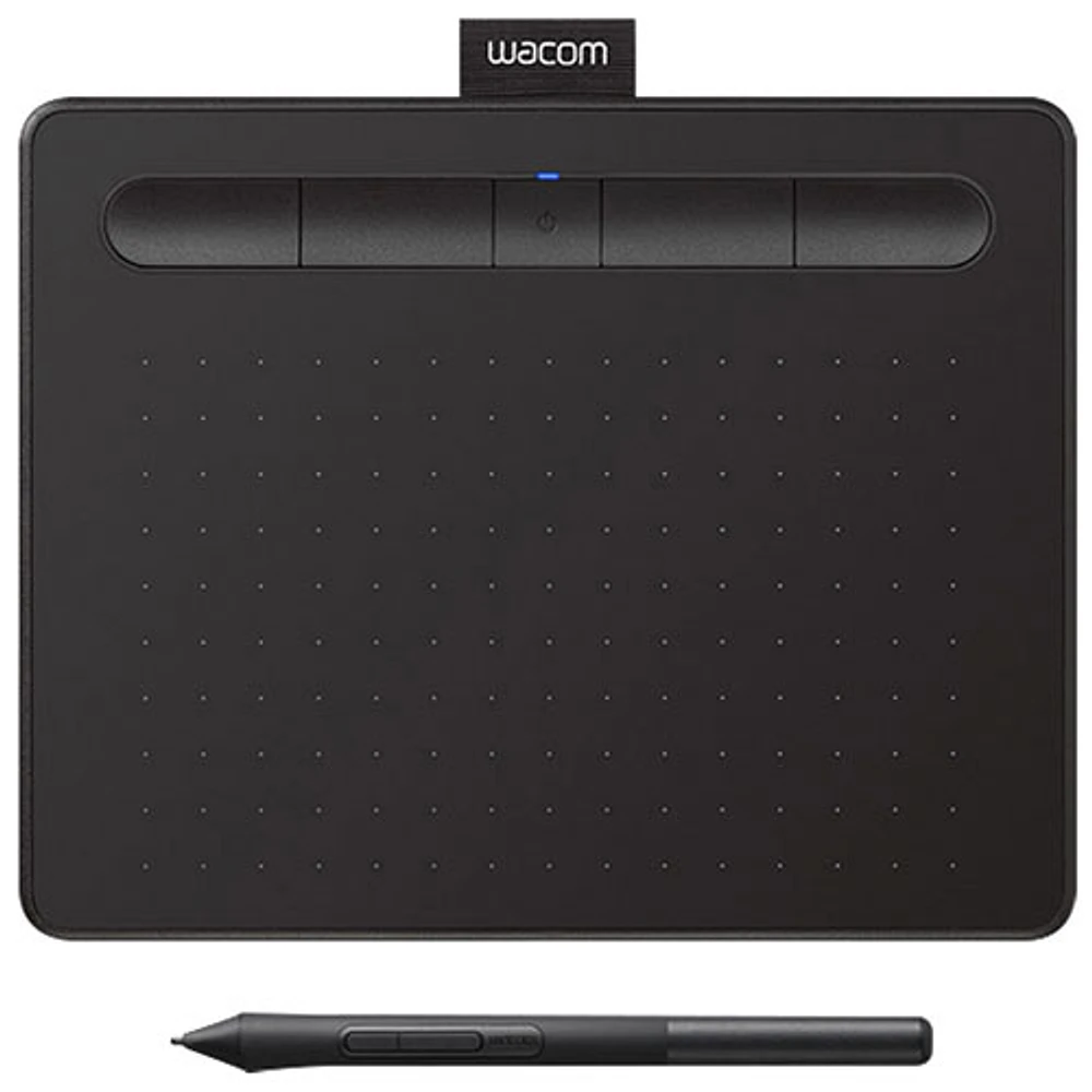 Tablette graphique de 6 po x 3,7 po avec stylet Intuos 3D de Wacom (CTL4100WLK0) - Noir