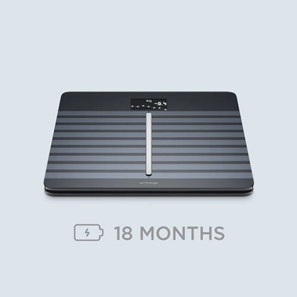 Withings Body Cardio Wi-Fi/Bluetooth Smart Scale - Black