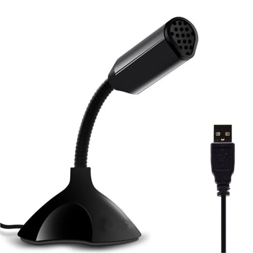 axGear USB Microphone Computer Mic for Desktop Laptop Notebook Voice Chat Record