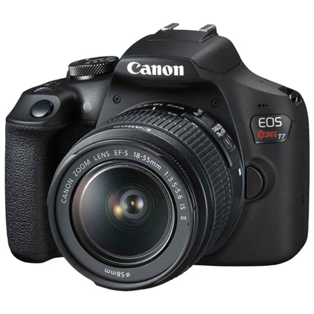 Canon EOS Rebel T7 DSLR Camera with 18-55mm IS Lens Kit