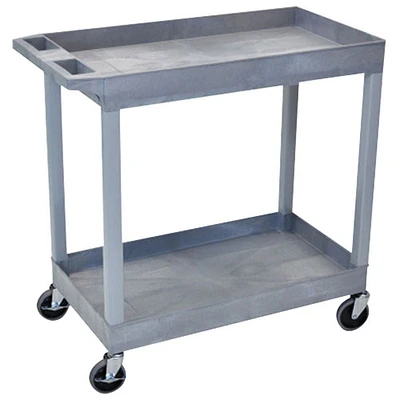 Luxor 32" x 18" 2-Shelf Tub Cart (EC11-G)