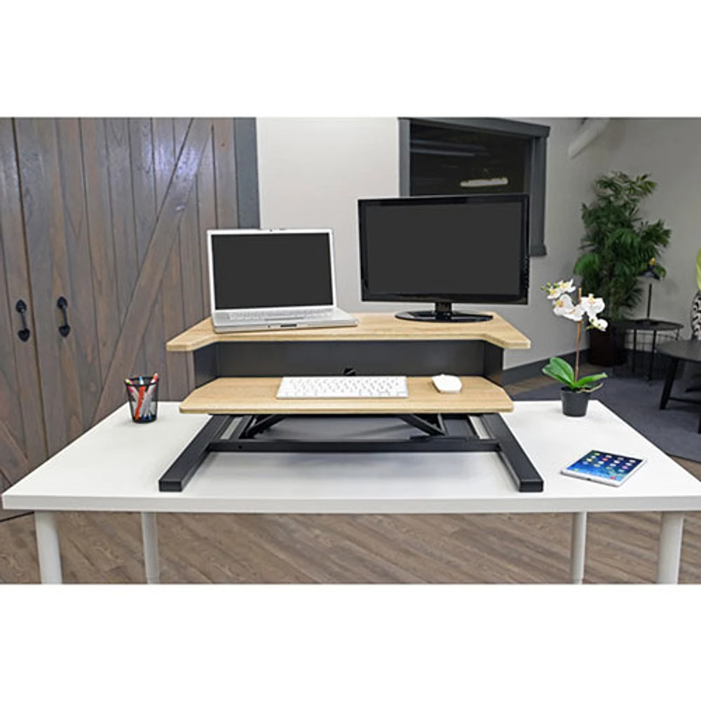 Luxor Level Up Pro 32" Standing Desk Converter