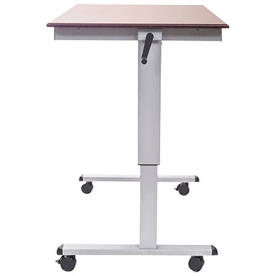 Luxor 48"W Crank Adjustable Standing Up Desk (STANDUP-CF48-DW)