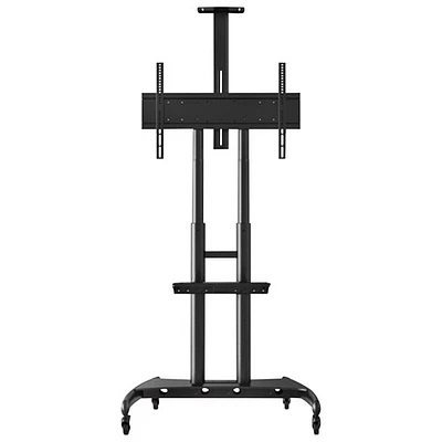 Luxor 80" Adjustable-Height TV Stand + Mount (FP4000) - Black