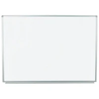 Luxor 48"W Wall-Mounted Magnetic Whiteboard (WB4836W) - White